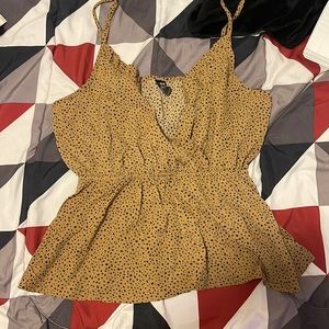 Cheetah print top
